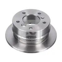 FEBI BILSTEIN 09102 Bremsscheiben 2 Stück hinten für MERCEDES-BENZ