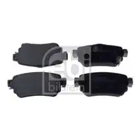 FEBI BILSTEIN 116268 Bremsbelagsatz für RENAULT, NISSAN