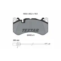 TEXTAR 2445501 PKW SBB für AUDI