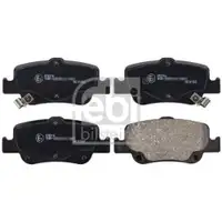 FEBI BILSTEIN 170285 Bremsbelagsatz für TOYOTA