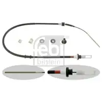 FEBI BILSTEIN 12756 Kupplungsseilzug für FIAT