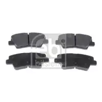 FEBI BILSTEIN 116285 Bremsbelagsatz