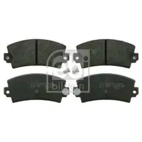 FEBI BILSTEIN 16407 Bremsbelagsatz für RENAULT