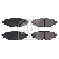 FEBI BILSTEIN 116274 Bremsbelagsatz für SUBARU, TOYOTA