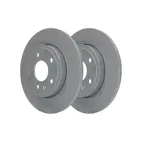 Original ATE 24.0312-0166.1 Power Disc Bremsscheiben 2 Stück hinten für AUDI