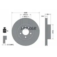 TEXTAR 92066903 Bremsscheiben 2 Stück OPEL