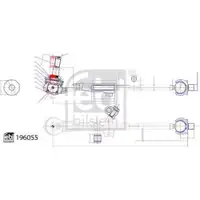 FEBI BILSTEIN 196055 Spurstange für BMW