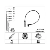 NGK 7061 Zündleitungssatz RC-ST204 für SEAT