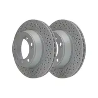 ATE 24.0124-0176.1 Bremsscheiben 2 Stück PORSCHE