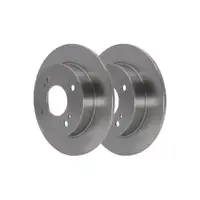 ATE 24.0109-0129.1 Bremsscheiben 2 Stück NISSAN