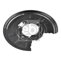 Spritzblech Bremsscheibe Febi Bilstein 171550 für Bmw Hinterachse Links
