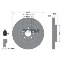 Original TEXTAR 92260405 Bremsscheiben 2 Stück vorne für MERCEDES-BENZ