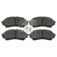 FEBI BILSTEIN 16498 Bremsbelagsatz für MAZDA