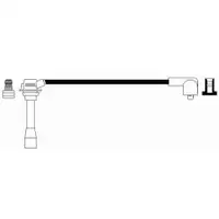 NGK 38893 Zündleitung 444 030 für MAZDA