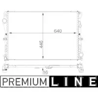 MAHLE CR 2100 000P Kühlmittelkühler