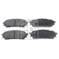 FEBI BILSTEIN 170666 Bremsbelagsatz für SUBARU