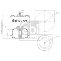 FEBI BILSTEIN 172721 Luftfederbalg