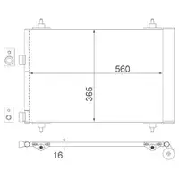 MAHLE AC 315 000S A/C-Kondensator