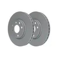 ATE 24.0124-0166.1 Bremsscheiben 2 Stück OPEL