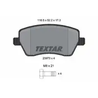 Textar Bremsenset Bremsscheiben Ø258 belüftet Bremsbeläge vorn Renault Clio IV