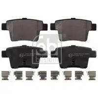 FEBI BILSTEIN 16571 Bremsbelagsatz für FORD, JAGUAR