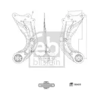 FEBI BILSTEIN 186459 Querlenker