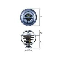 MAHLE TX 123 95D Thermostateinsatz mit Dichtung