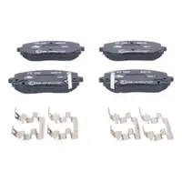 ATE Bremsenset Bremsscheiben 241 mm belüftet Bremsbeläge vorn Picanto I BA