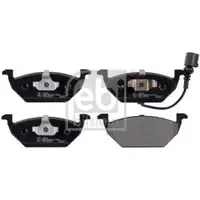 FEBI BILSTEIN 16446 Bremsbelagsatz für VW, SEAT, AUDI, SKODA