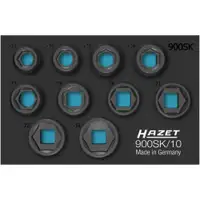 HAZET 900SK/10 SCHLAGSCHRAUBER-SATZ