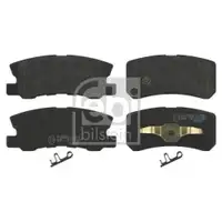 FEBI BILSTEIN 16583 Bremsbelagsatz für JEEP, MITSUBISHI, PEUGEOT, DODGE