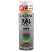 Ral Lack Dupli Color 719387 Ral Acryl Ral 1003 Signalgelb Glänzend 400 Ml