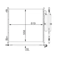 MAHLE AC 37 000S A/C-Kondensator
