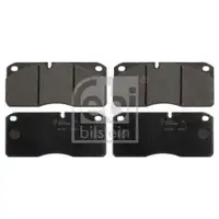 FEBI BILSTEIN 16595 Bremsbelagsatz für RENAULT, IVECO