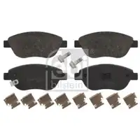 FEBI BILSTEIN 16630 Bremsbelagsatz für FIAT, OPEL