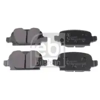 FEBI BILSTEIN 16626 Bremsbelagsatz für OPEL