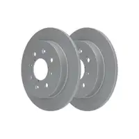 ATE 24.0109-0178.1 Bremsscheiben 2 Stück hinten für HONDA