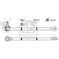 FEBI BILSTEIN 185351 Lenkstange für SUZUKI