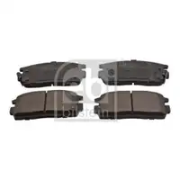 FEBI BILSTEIN 16631 Bremsbelagsatz für OPEL, CHEVROLET
