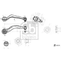 FEBI BILSTEIN 185574 Querlenker für BMW