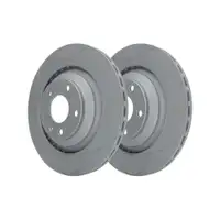 ATE 24.0322-0223.1 Power Disc Bremsscheiben 2 Stück hinten für AUDI