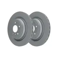 ATE 24.0122-0288.1 Bremsscheiben 2 Stück hinten MERCEDES-BENZ