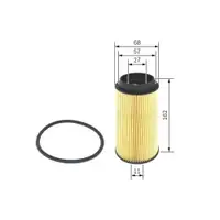 BOSCH F 026 402 155 Kraftstofffilter N2155