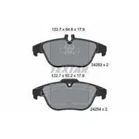 Textar Bremsenset Bremsscheiben Ø300 voll Beläge WK hinten Mercedes C-Klasse