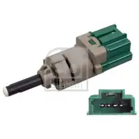 FEBI BILSTEIN 176118 Bremslichtschalter für PEUGEOT, CITROËN, OPEL, FIAT, DS