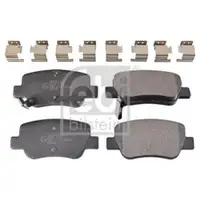 FEBI BILSTEIN 116304 Bremsbelagsatz für TOYOTA