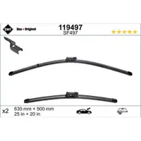 Wischblatt Swf 119497 Das Original Set für Bmw für Ford Vorne