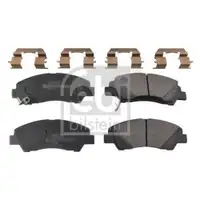 FEBI BILSTEIN 116276 Bremsbelagsatz für HYUNDAI