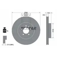 TEXTAR 92162003 Bremsscheiben 2 Stück für LAND ROVER