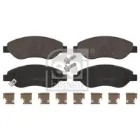 FEBI BILSTEIN 16698 Bremsbelagsatz für OPEL